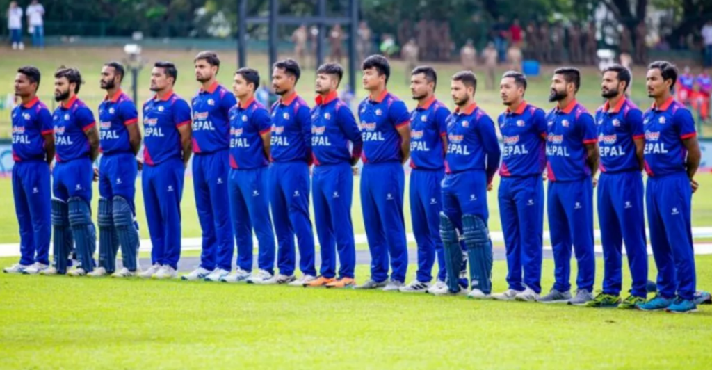 Nepal Cricket Team. (Image Source: CAN)